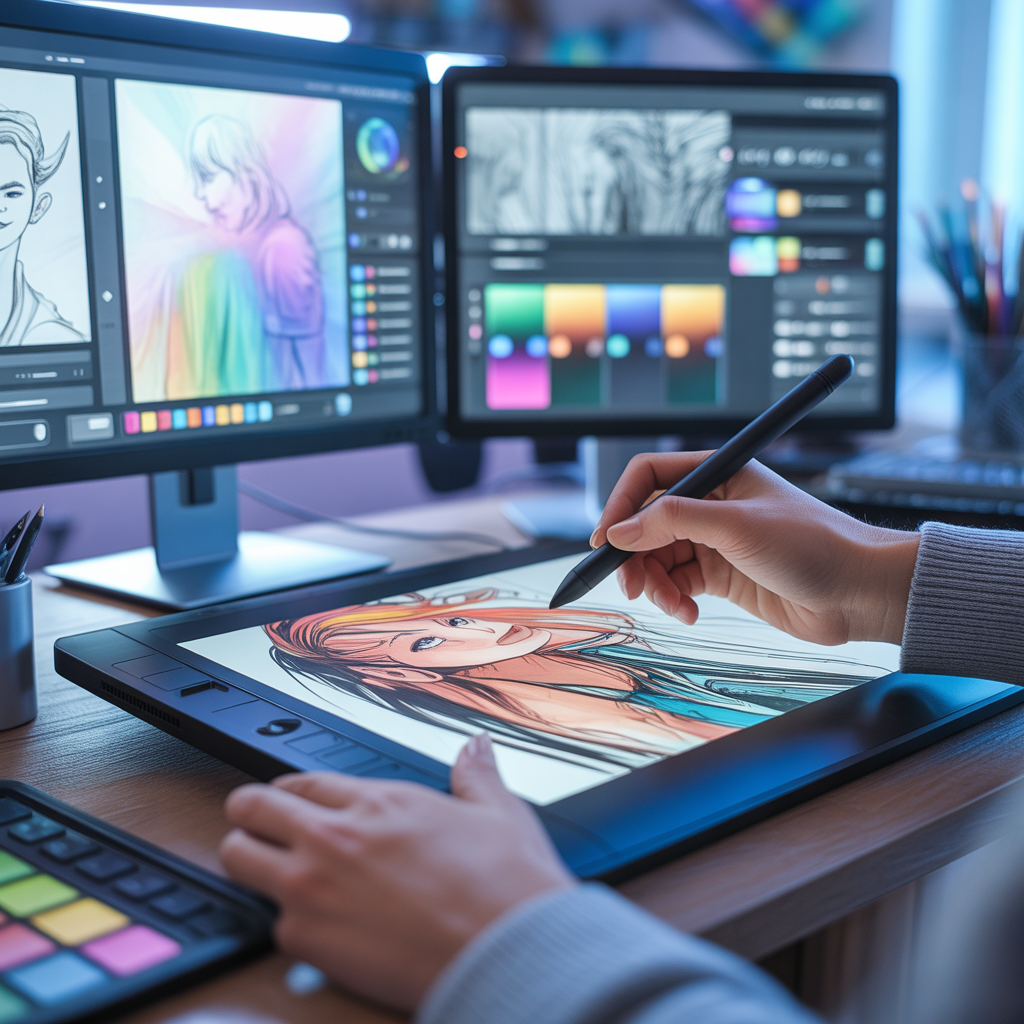 Teknik Ilustrasi Digital untuk Pemula yang Bikin Hasil Auto Keren