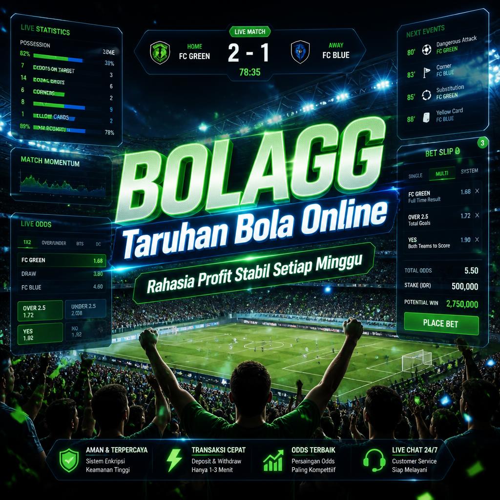 BOLAGG Taruhan Bola Online: Rahasia Profit Stabil Setiap Minggu