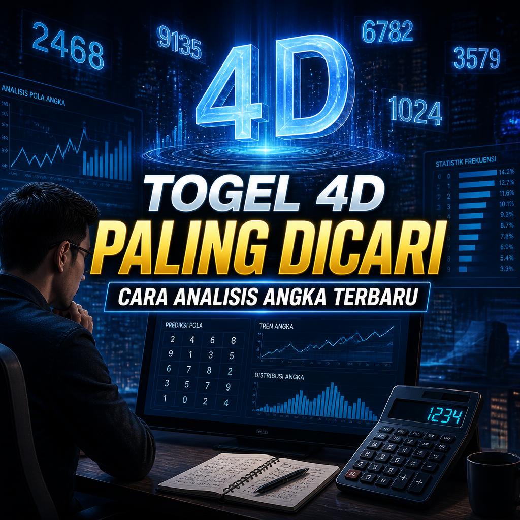 Togel 4D Paling Dicari, Begini Cara Analisis Angka Terbaru untuk Pemain Modern