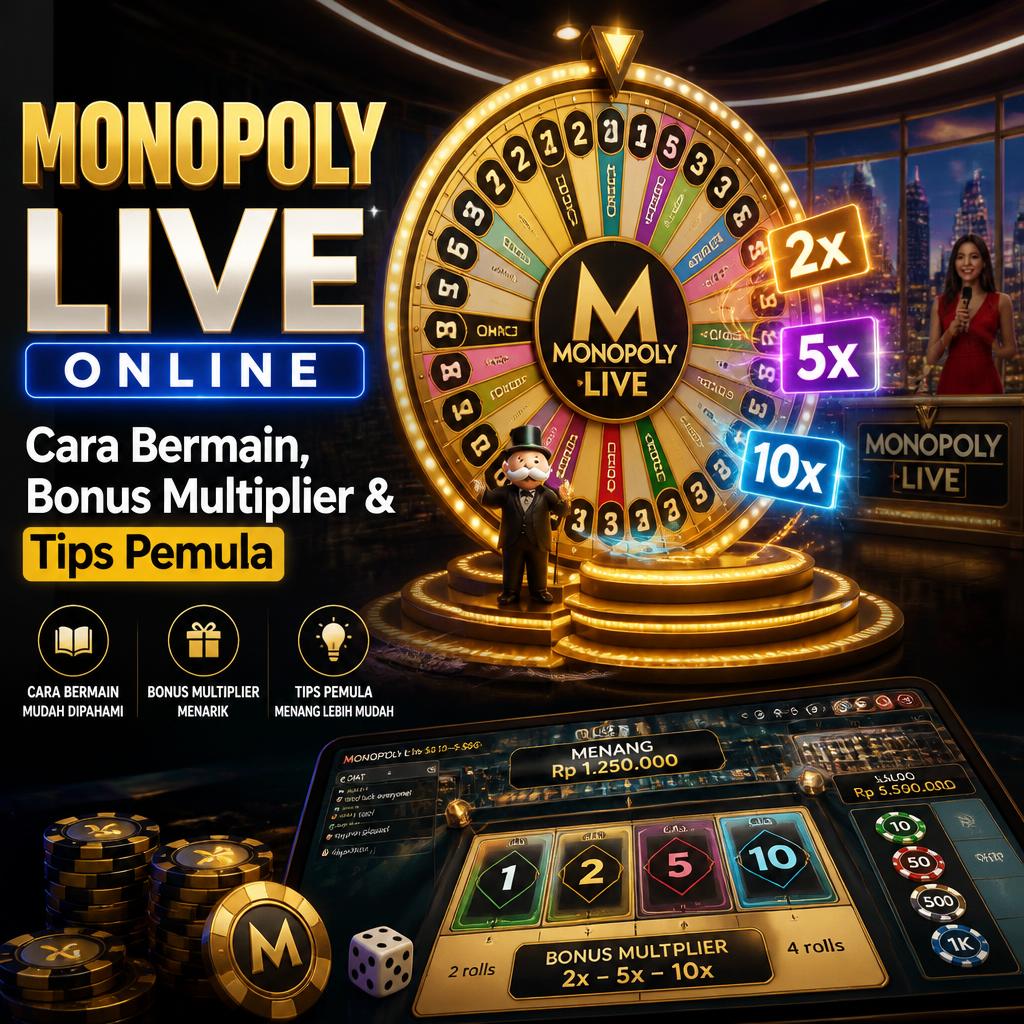 Monopoly Live Online: Cara Bermain, Bonus Multiplier, dan Tips untuk Pemula